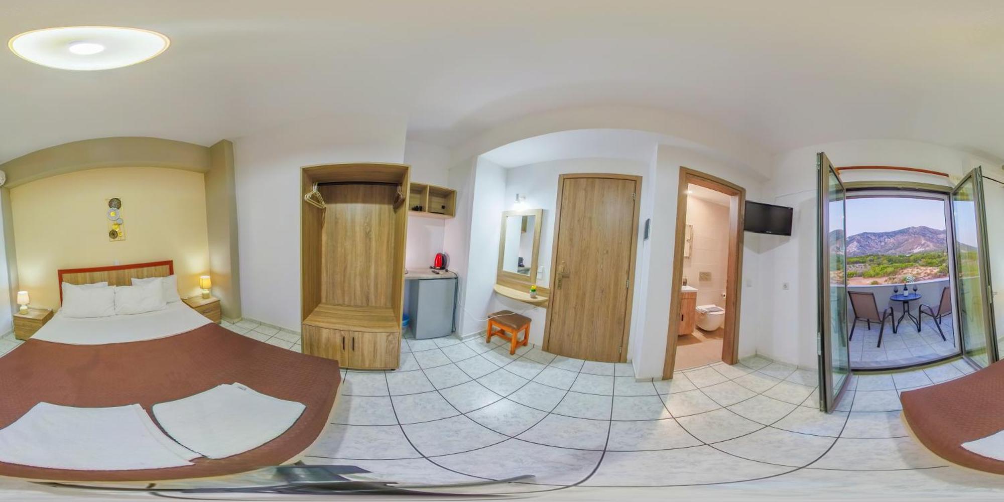 Panorama Apartment เอลาโฟนีซี ภายนอก รูปภาพ